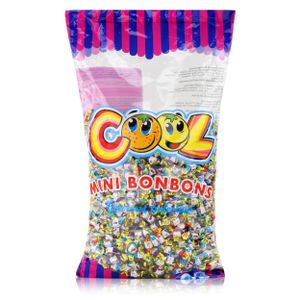 Cool Mini Bonbons 4 fach sortiert Wurfmaterial Fasching 3000g