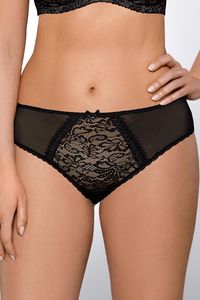 Ava 1396/s strings damen unterwäsche tangas spitze tiefer bund setteil top qualität eu, schwarz, xl