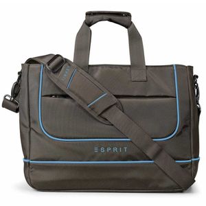Esprit SL 4-drive notebook bag brown-blue 12430 Notebooktasche