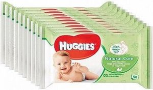 Huggies Natürliche Pflegetücher 560 Einheiten Durchsichtig  Durchsichtig One Size