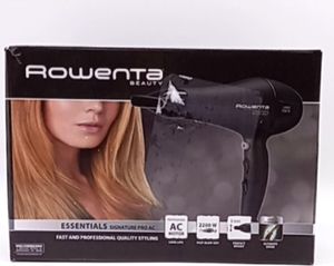Rowenta Haartrockner Signature Pro Ac CV7810 Professioneller 2200 Watt Motor leise; Kraftvoll und langlebig Rowenta Haartrockner Signature Pro Ac CV7810 Professioneller 2200 Watt Motor leise; Kraftvoll und langlebig