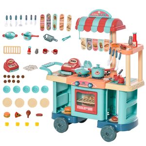 Kinderküche Spielküche Spielzeug Set Küche Kunststoff Spielzeugküche DE NEU 