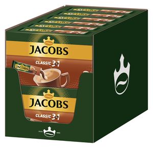 JACOBS classic  3in1 löslicher Kaffee 12er Pack 12 x 10 Getränke