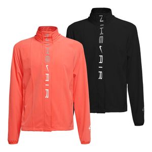 NIKE Damen Laufjacke Sportjacke Nike Air Dri-Fit Women's Running Jacket, Farbe:Rosa, Artikel:-814 magic ember / reflective silver, Größe:S