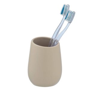Zahnputzbecher Badi Beige Keramik