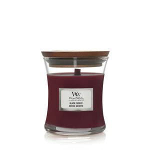 Woodwick Black Cherry Vase (czarna wiśnia) - Świeca zapachowa 275 G