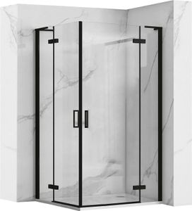 Rea Duschkabine Hugo 80X100 Black