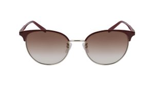 Ferragamo SF2201S 744 LIGHT GOLD/BURGUNDY 53/18/ Damskie okulary przeciwsłoneczne