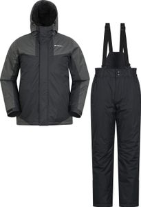 Mountain Warehouse - Skijacke und Hosen für Herren MW1808 (4XL) (Schwarz)