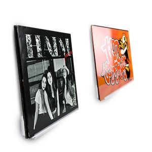 Schallplatten-Display – Fotoregal – Wandregal – Fotorahmenregal – transparentes Acryl