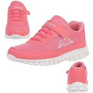 Kappa Mädchen Kinder Sneaker 260604K pink/weiss, Schuhgröße:32 EU
