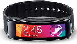 Samsung Gear Fit SM-R350 Black R350 Smartwatch Fitness Tracker Uhr