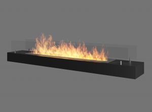 InFire Firebox 1200 Ethanolkamin mit Glasscheiben