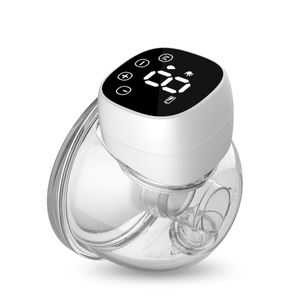 Elektrisch Milchpumpe Tragbare Hände frei Brustschale Stillmilch Kollektor Elektrische BPA-frei 3 Modi 9 Saugstufen