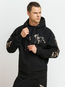 Pánská mikina Amstaff Logo 2.0 Ziphoodie - schwarz - L
