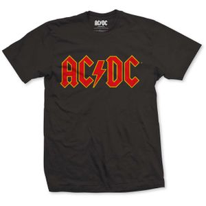 AC/DC Kindershirt 3-4 Jahre Logo