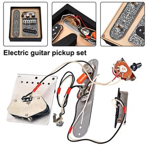 Steg-Tonabnehmer im Vintage-Stil, magnetischer Draht, kompakter Steuerleitungsschalter, Lautstärkeplatte, E-Gitarren-Tonabnehmer für TL-Gitarre