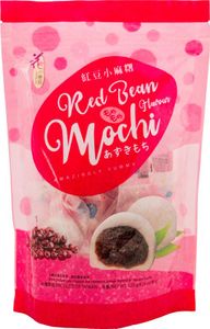 [ 120g ] Love & Love Mochi rote Bohnen / Klebreiskuchen mit Rote-Bohnen-Geschmack / Red Bean Flavour