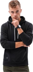 Ombre Clothing Pánská mikina s kapucí Kael černá L