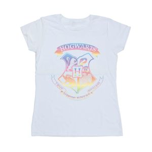 Harry Potter - "Crest Pastel" T-Shirt für Damen BI23987 (S) (Weiß)