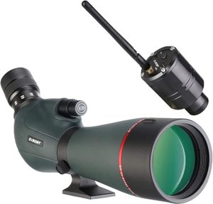 Svbony SV406P 80ED Spektiv, Austauschbares 1,25 Zoll Okular, ED Glas BaK4 Prisma FMC Optik wasserdichte Spektive für Vogelbeobachtung