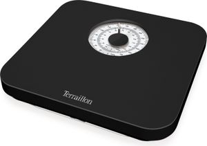 Terraillon Personenwaage Mechanische Skala Große 150 Kg Tragkraft SCHWARZ Nautic