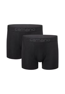 Camano Boxershorts Comfort mit nachhaltigerer Baumwolle (BCI) 2er Pack black 2XL