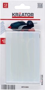 Kreator 11 Mm Klebestift 12 Stücke Durchsichtig One Size / EU Plug Durchsichtig One Size