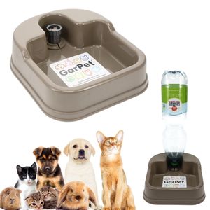 Wasserspender PET Flasche Hunde Katzen Kleintier Wasserautomat Reisetrinknapf Reisenapf Trink Napf für Unterwegs