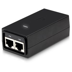 Ubiquiti POE Adapter (POE-24-12W-G) [Gigabit-LAN, kompatibel mit vielen Ubiquiti PoE-Geräten]