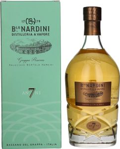 Nardini Grappa Riserva 7 ANNI 45% Vol. 0,7l in Geschenkbox