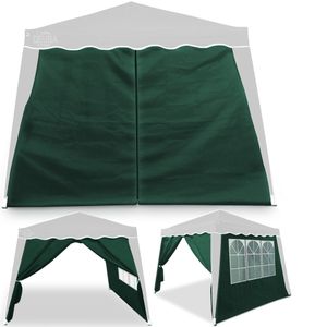 Pavillon Pop-Up 3x3m UV-Schutz 50+ wasserdicht faltbar inkl. Tasche Faltpavillon Zelt Capri, Farbe:blau