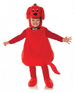 Clifford - The Big Red Dog Kleinkinderkostüm für Fasching Größe: XL / 4-6 Jahre
