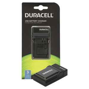Duracell Ladegerät mit USB Kabel für DR9954/NP-FW50