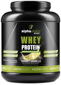 Alphavitalis Whey Protein Konzentrat Vanille