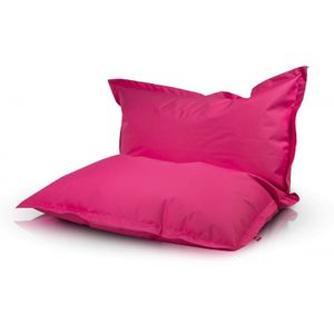 Sitzsack Beanbag Polyester M Kissen Sack Pouffe - Weich und Bequem - Farbe: Rosa