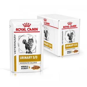 Royal Canin Urinary Moderate Calorie Morsels in Gravy 48x85 g | Katze | Struvit