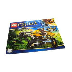 1x Lego Bauanleitung A4 Heft 2 Legends of Chima Lavals Löwen Quad 70005