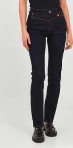Pulz Jeans PZEMMA Damen Jeans Denim Hose Straight Leg Highwaist 5-Pocket mit Stretch Skinny fit