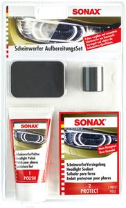 SONAX Aufbereitungs-Set, Scheinwerfer AufbereitungsSet 0,085 L (04059410)
