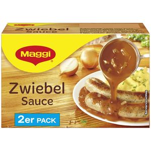 Maggi Zwiebel Sauce perfekt zu Steak und Bratwurst 2er für 2x 250ml