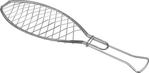 Küchenprofi Fischgrillzange EASY XL aus verchromten Metall 1 Stück Küchenprofi Fischgrillzange EASY XL aus verchromten Metall 1 Stück