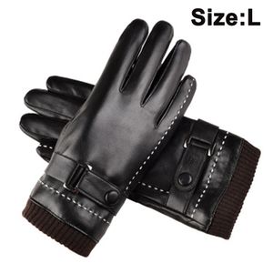 Damen Winter Lederhandschuhe Frauen Warme Touchscreen Leather Handschuhe Echt Leder Freizeit Handschuhe mit Kaschmirfutter