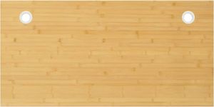 Schreibtischplatte 100x50x2,5 cm Bambus
