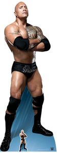 WWE Wrestling Pappaufsteller (Stand Up) - The Rock (195 cm)