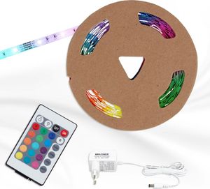 LED Band 3Meter 12W Fernbedienung RGB selbstklebend kürzbar IP20 Briloner