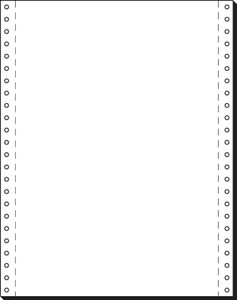 SIGEL 12249 Computerpapier 12"x240 mm, A4, LP, 60 g/m², 1f, blanko, 2000 BL, Endlospapier