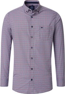Redmond - Casual Fit - Herren Hemd (251075111), Größe:S, Farbe:Rot(50)
