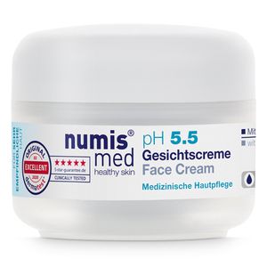 numis med Gesichtscreme ph 5.5 - Hautberuhigende Tagescreme für empfindliche & sensible Haut - Gesichtspflege 1x 50 ml