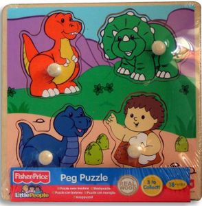 Fisher Price Little People Steckpuzzle Peg Puzzle, 1 aus 3 Varianten